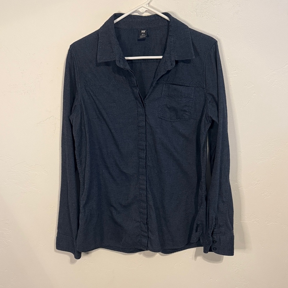 Helly Hansen Navy Button Down Shirt - image 1